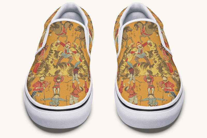 Mischief Parade Slip On Shoes - Jaded Lament