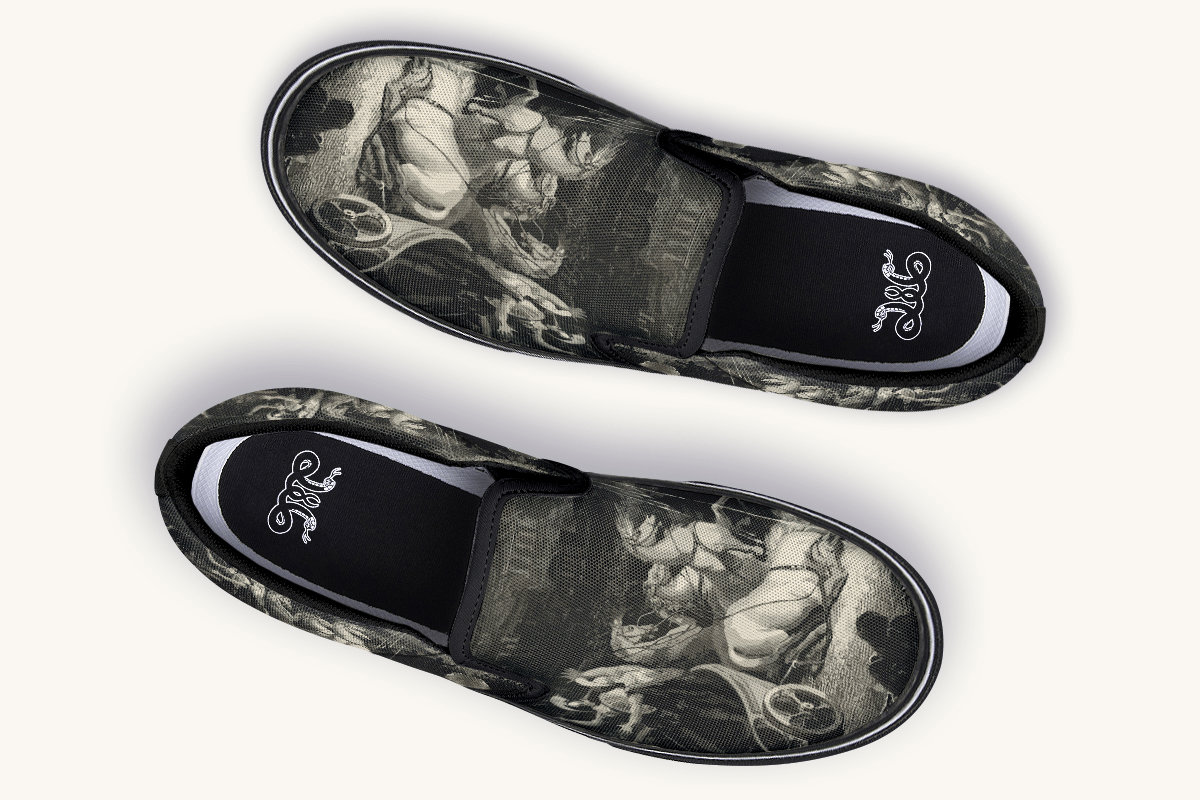 Night Ritual Slip On Shoes - Jaded Lament