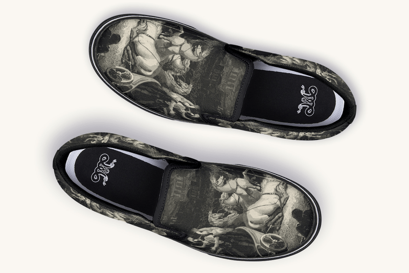 Night Ritual Slip On Shoes - Jaded Lament