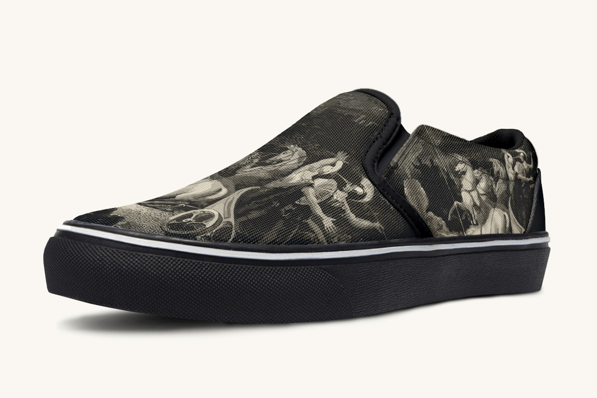 Night Ritual Slip On Shoes - Jaded Lament
