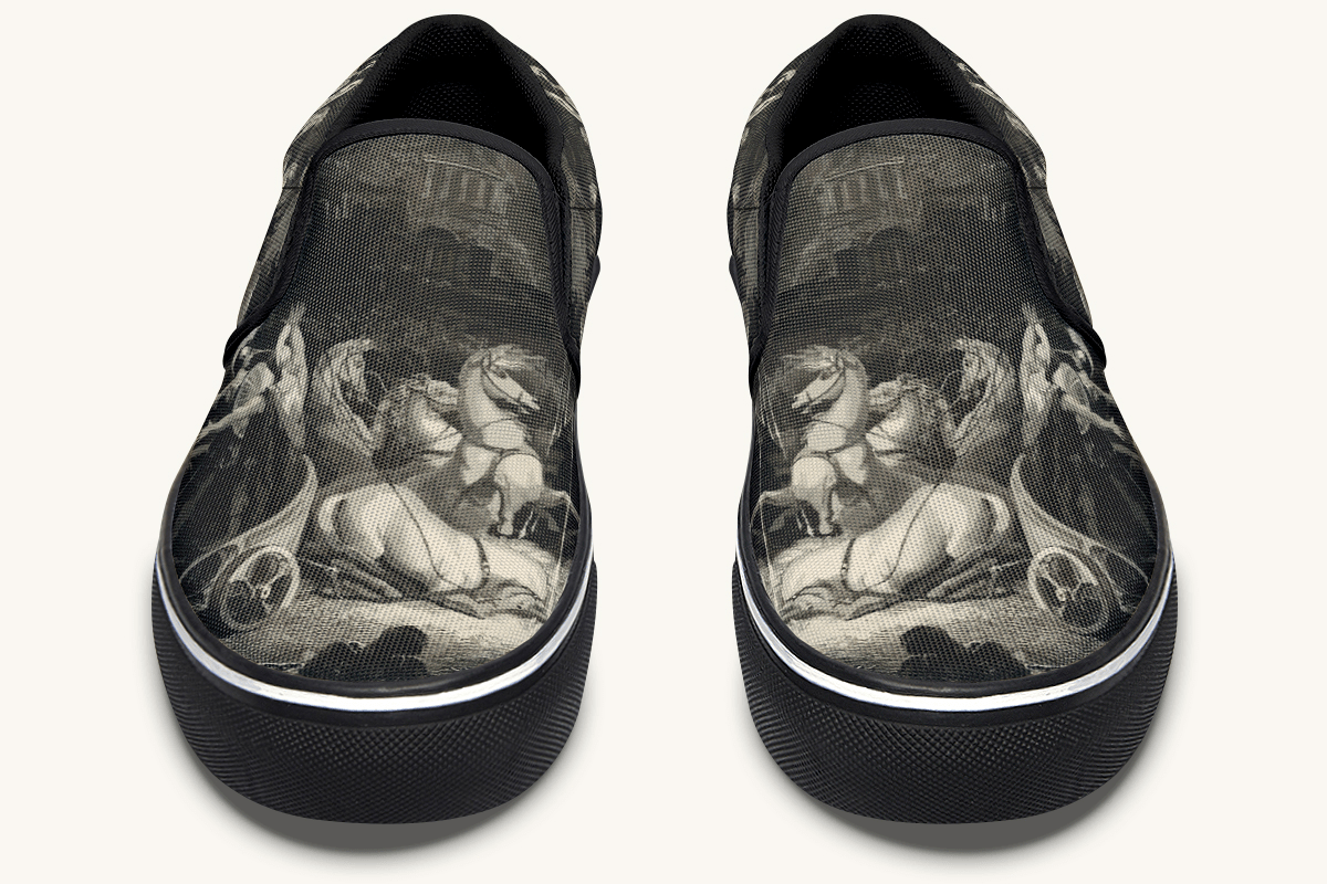 Night Ritual Slip On Shoes - Jaded Lament