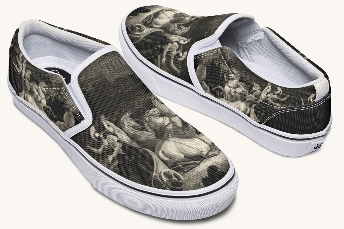 Night Ritual Slip On Shoes - Jaded Lament