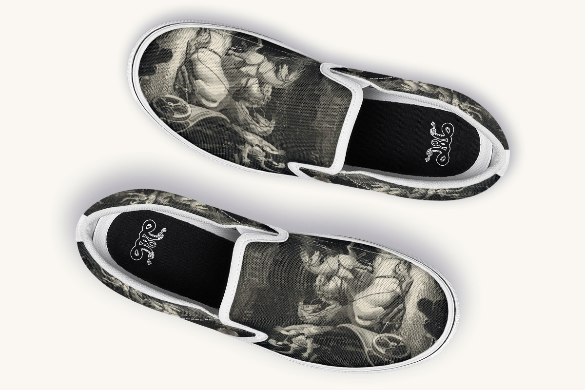 Night Ritual Slip On Shoes - Jaded Lament