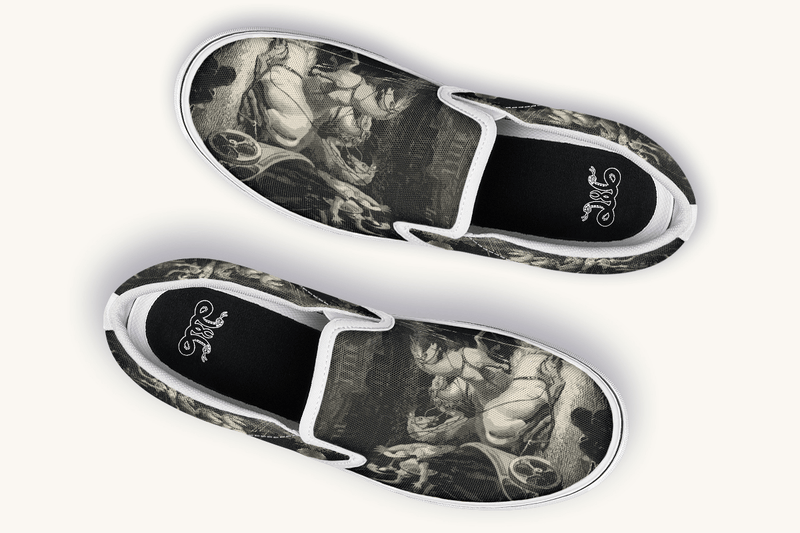 Night Ritual Slip On Shoes - Jaded Lament