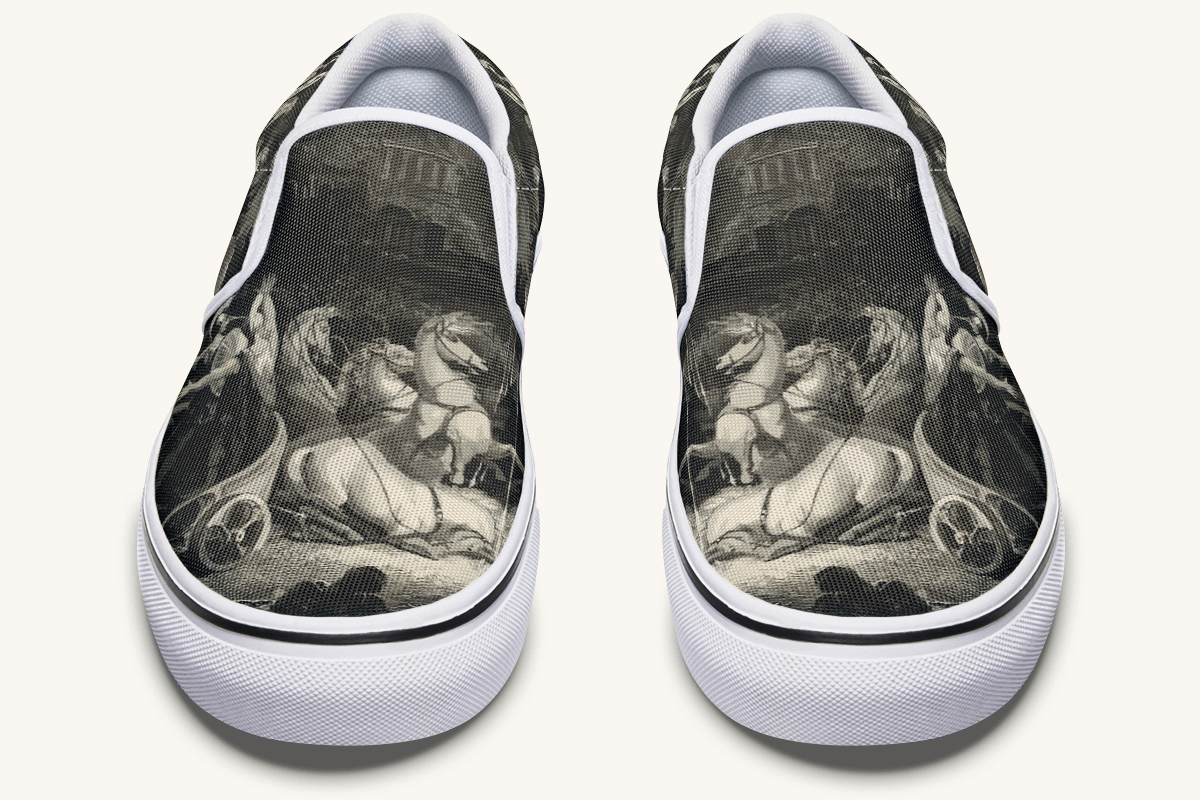 Night Ritual Slip On Shoes - Jaded Lament