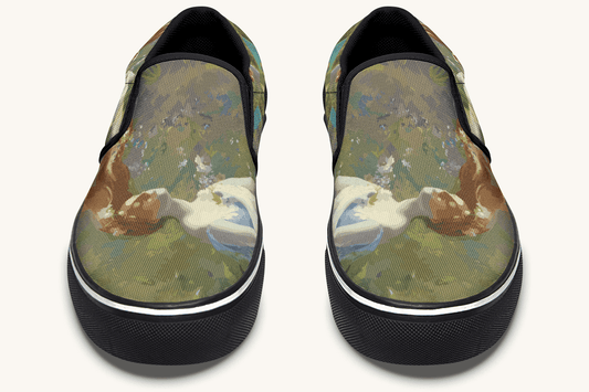 Ophelia in The River Slip On Shoes - Jaded Lament