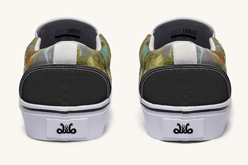 Ophelia in The River Slip On Shoes - Jaded Lament