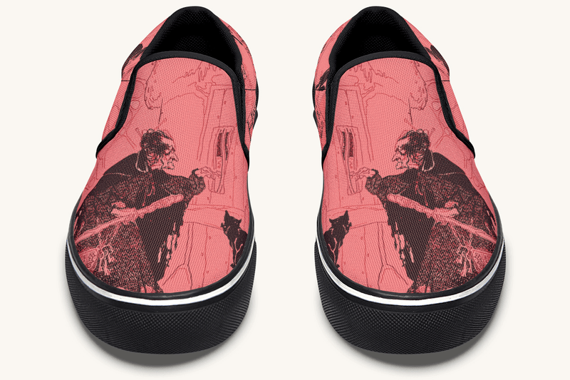 Play A Trick On A Witch Slip On Shoes - Jaded Lament
