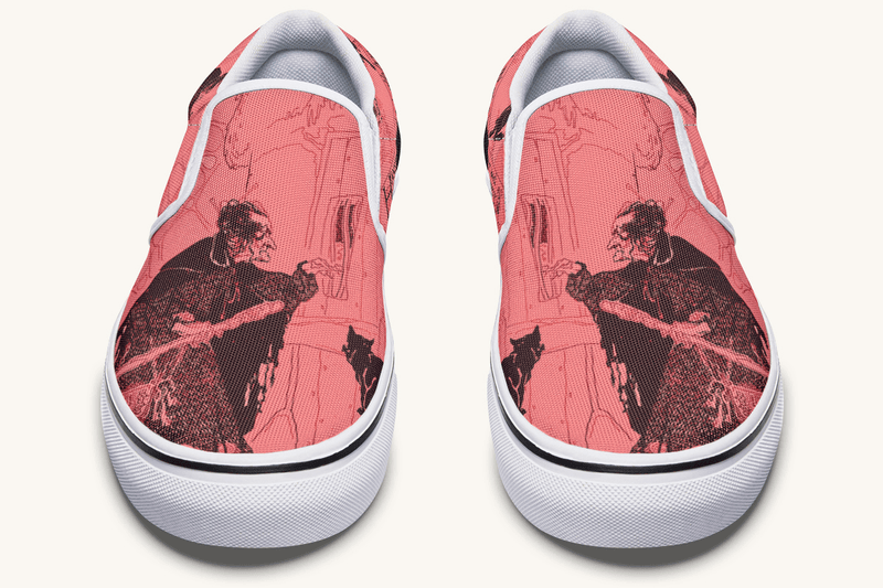 Play A Trick On A Witch Slip On Shoes - Jaded Lament