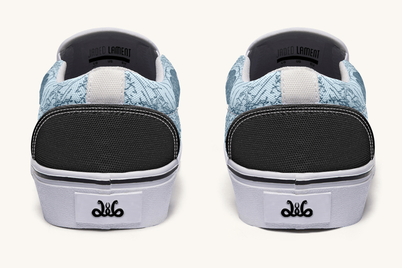 Rain Soaked Slip On Shoes - Jaded Lament