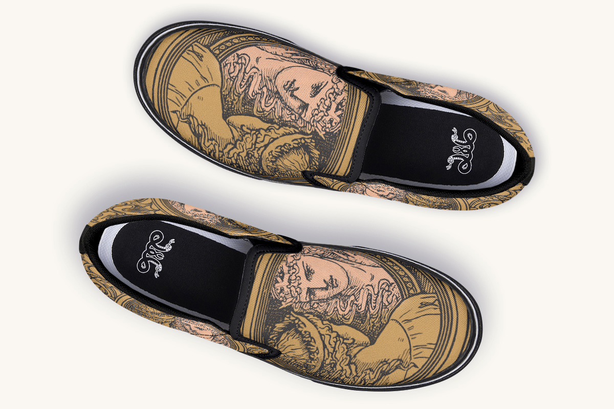 Reflections On Envy Slip On Shoes - Jaded Lament