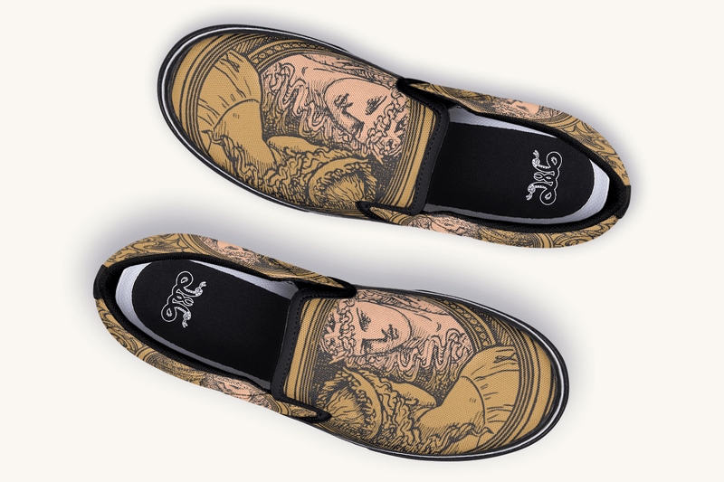 Reflections On Envy Slip On Shoes - Jaded Lament