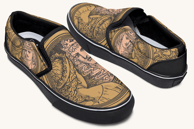 Reflections On Envy Slip On Shoes - Jaded Lament