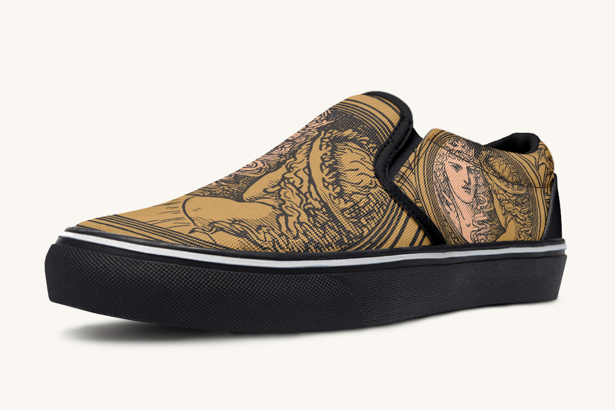Reflections On Envy Slip On Shoes - Jaded Lament
