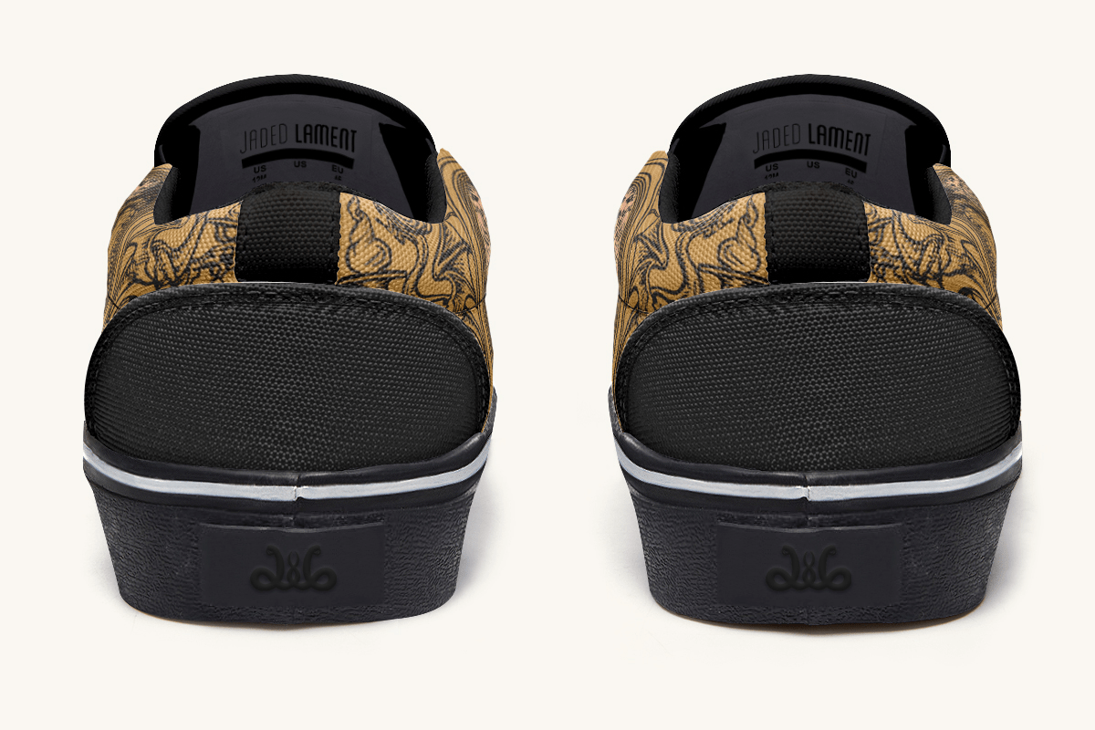 Reflections On Envy Slip On Shoes - Jaded Lament