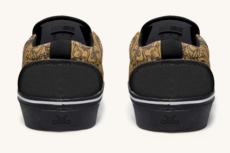 Reflections On Envy Slip On Shoes - Jaded Lament