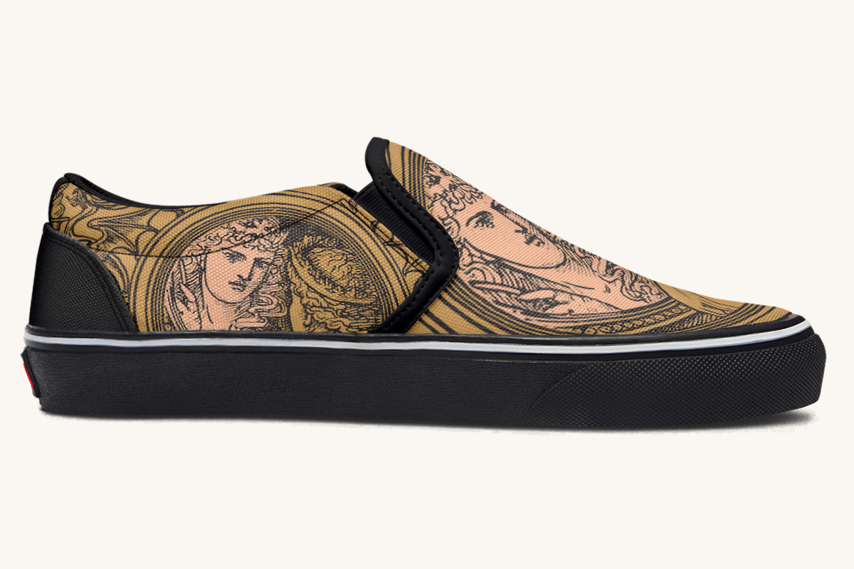 Reflections On Envy Slip On Shoes - Jaded Lament