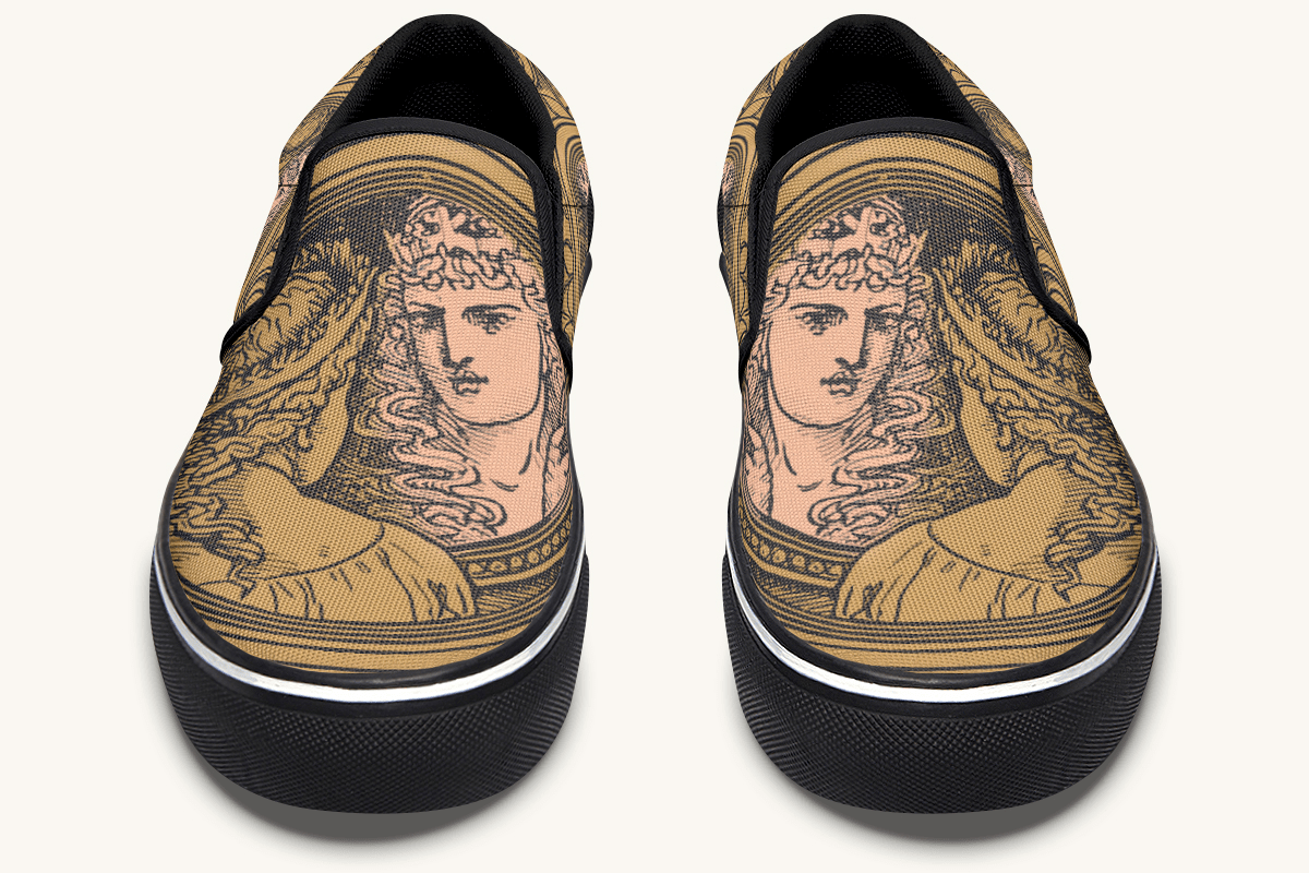 Reflections On Envy Slip On Shoes - Jaded Lament