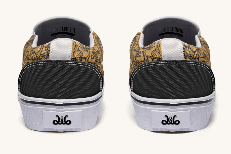 Reflections On Envy Slip On Shoes - Jaded Lament
