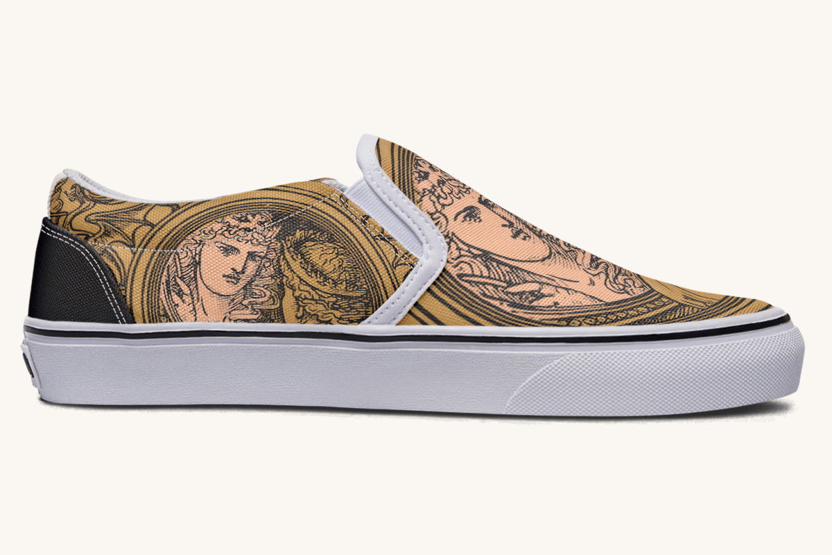 Reflections On Envy Slip On Shoes - Jaded Lament