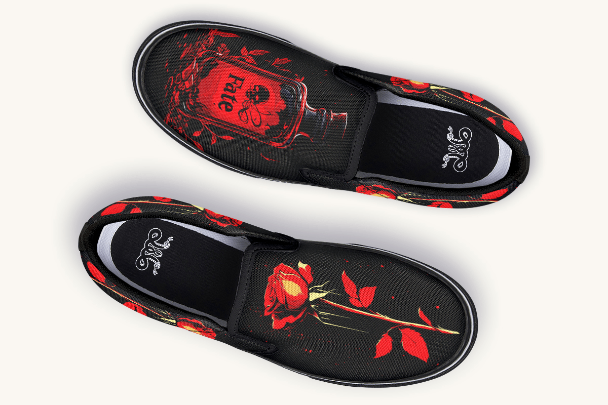 Romeo's Fate Slip On Shoes - Jaded Lament