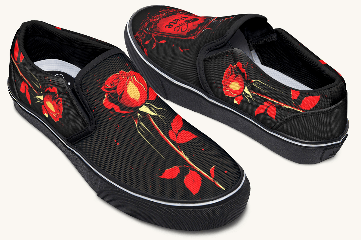 Romeo's Fate Slip On Shoes - Jaded Lament
