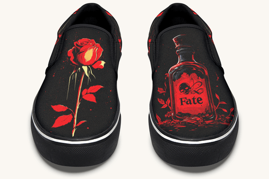 Romeo's Fate Slip On Shoes - Jaded Lament
