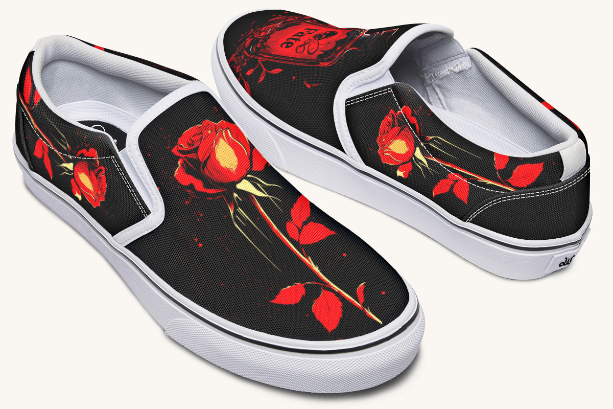 Romeo's Fate Slip On Shoes - Jaded Lament