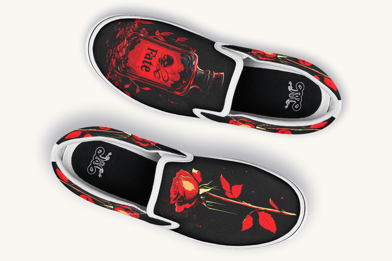 Romeo's Fate Slip On Shoes - Jaded Lament
