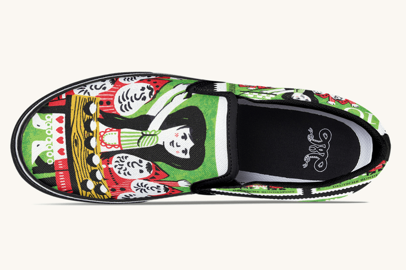 Seven Voices One Heart Slip On Shoes - Jaded Lament