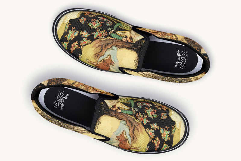 Speak Fox Slip On Shoes - Jaded Lament