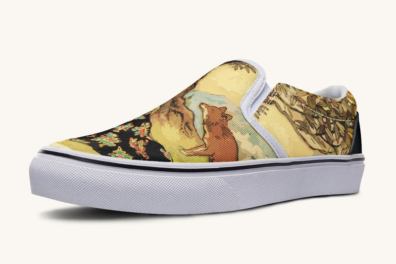 Speak Fox Slip On Shoes - Jaded Lament