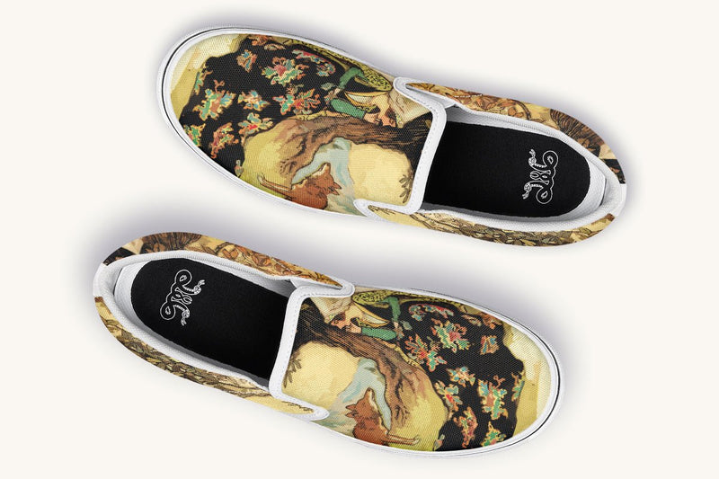 Speak Fox Slip On Shoes - Jaded Lament