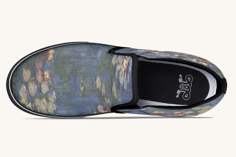 Stillness In Bloom Slip On Shoes - Jaded Lament