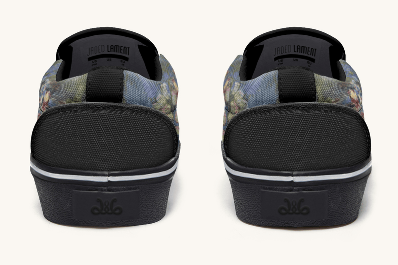 Stillness In Bloom Slip On Shoes - Jaded Lament
