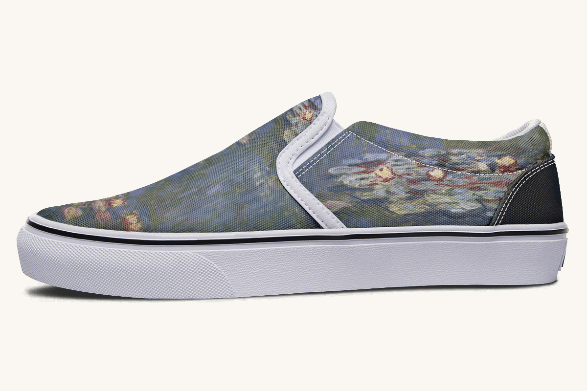 Stillness In Bloom Slip On Shoes - Jaded Lament