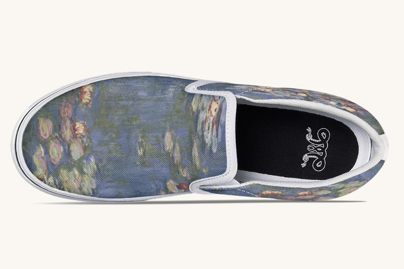 Stillness In Bloom Slip On Shoes - Jaded Lament