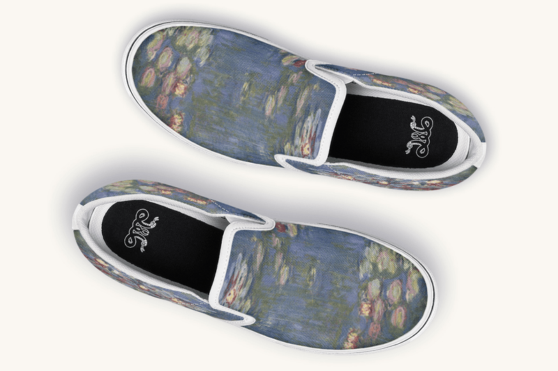 Stillness In Bloom Slip On Shoes - Jaded Lament