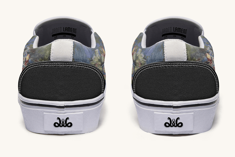 Stillness In Bloom Slip On Shoes - Jaded Lament