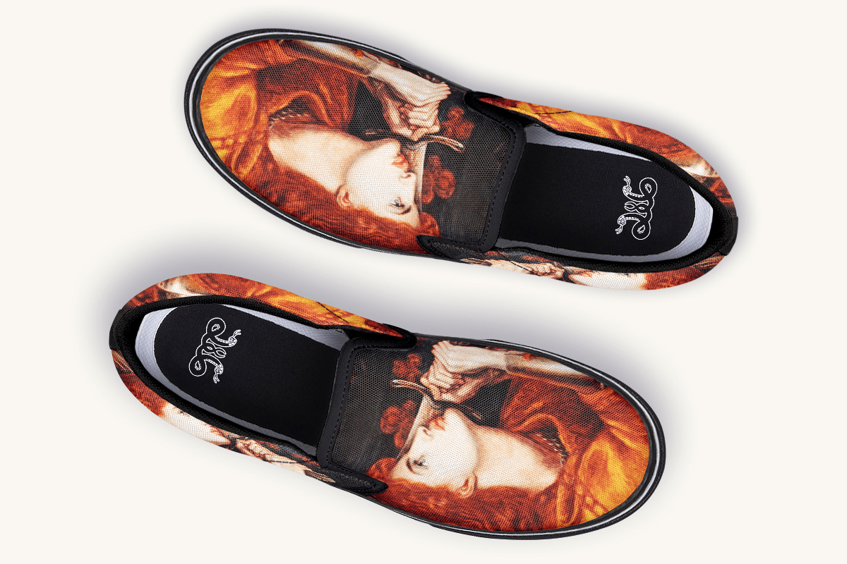 The Final Vision Slip On Shoes - Jaded Lament