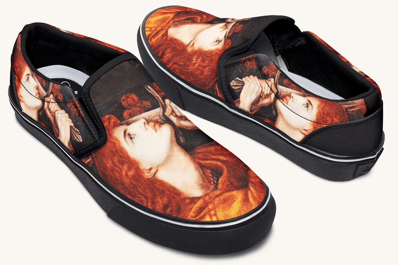 The Final Vision Slip On Shoes - Jaded Lament