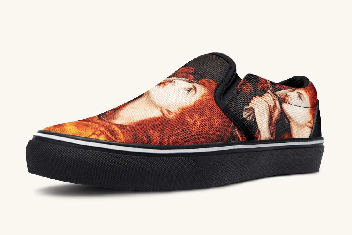 The Final Vision Slip On Shoes - Jaded Lament