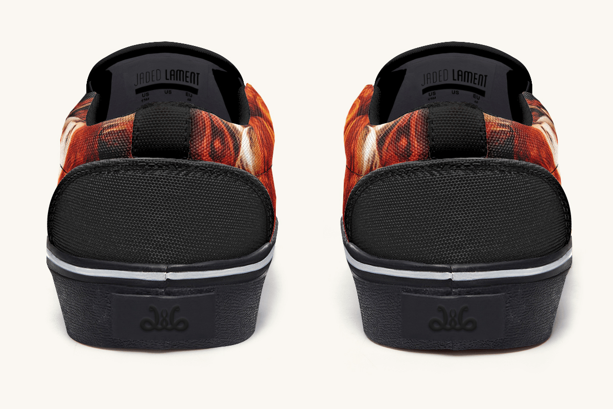 The Final Vision Slip On Shoes - Jaded Lament