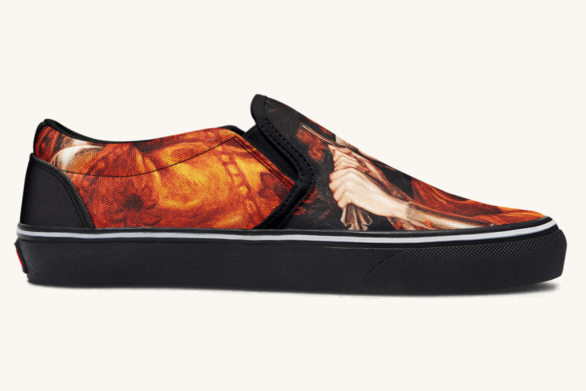 The Final Vision Slip On Shoes - Jaded Lament