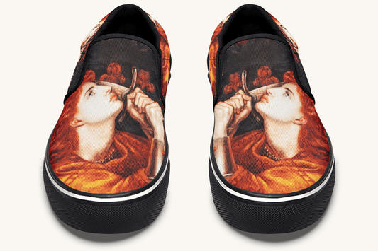 The Final Vision Slip On Shoes - Jaded Lament