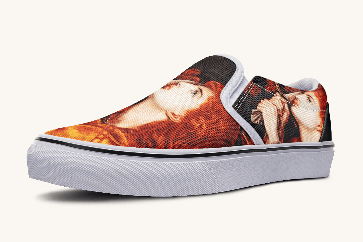 The Final Vision Slip On Shoes - Jaded Lament