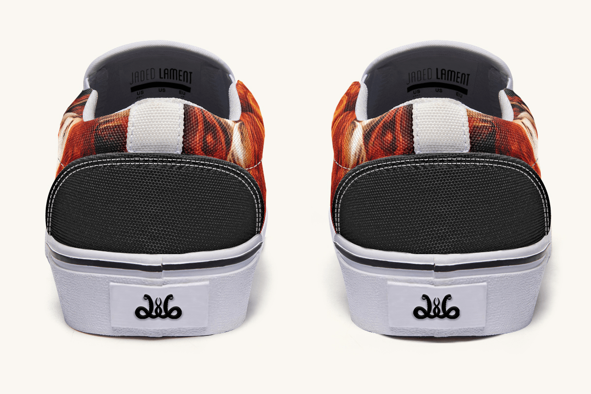 The Final Vision Slip On Shoes - Jaded Lament