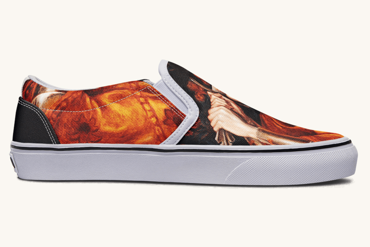 The Final Vision Slip On Shoes - Jaded Lament