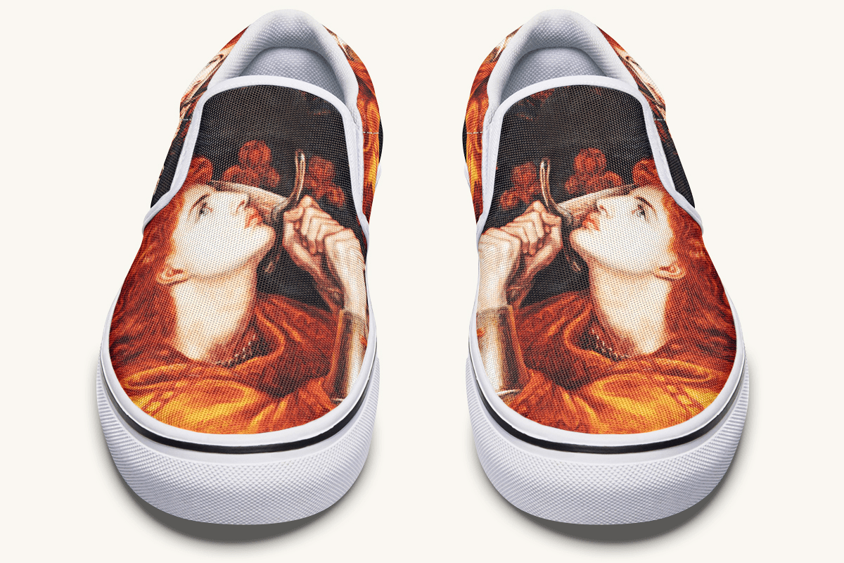 The Final Vision Slip On Shoes - Jaded Lament