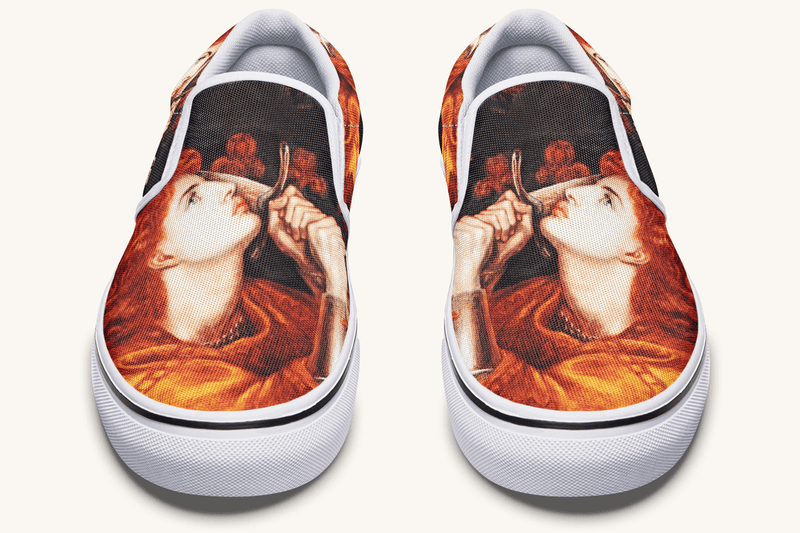 The Final Vision Slip On Shoes - Jaded Lament